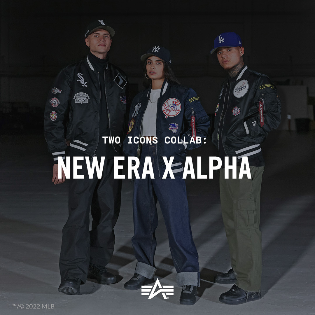 Alpha Industries x New Era collection featuring MLBR | ジーンズ