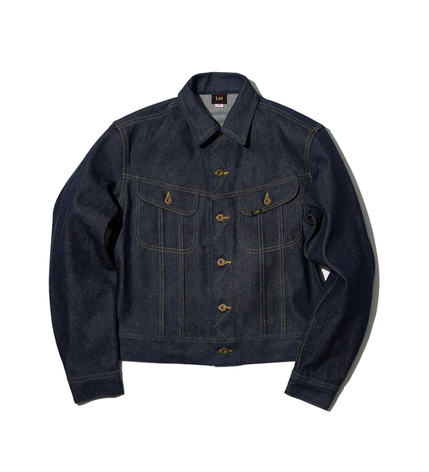 貴重　KAKUISHI × EDWIN デニム ライダースジャケット L 13oz ストレッチデニム シングルライダースジャケット